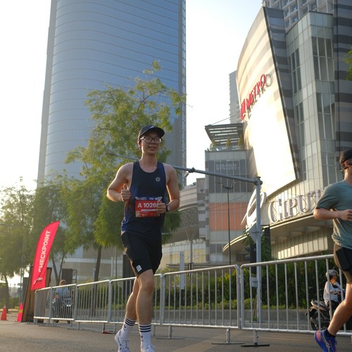 Race photo from SURABAYA ISOPLUS MARATHON 2026