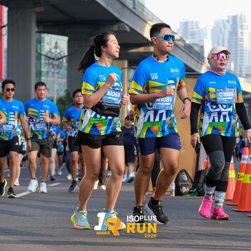Race photo from ISOPLUS RUN 2026 - JAKARTA
