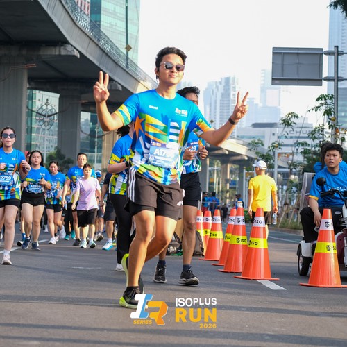 Race photo from ISOPLUS RUN 2026 - JAKARTA