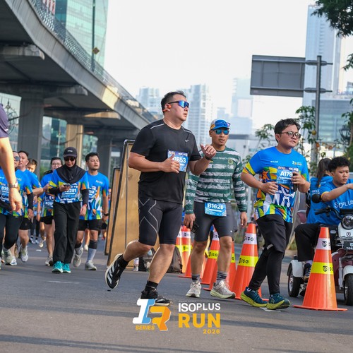 Race photo from ISOPLUS RUN 2026 - JAKARTA