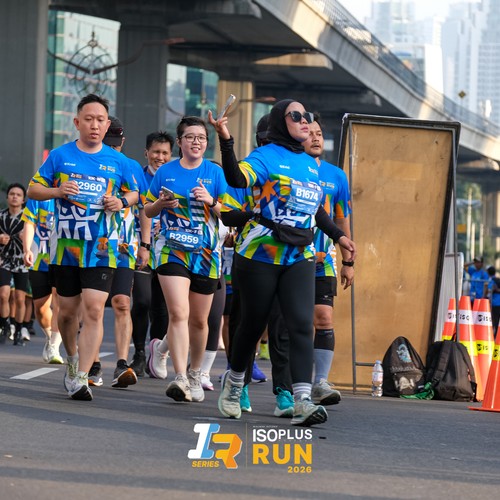Race photo from ISOPLUS RUN 2026 - JAKARTA