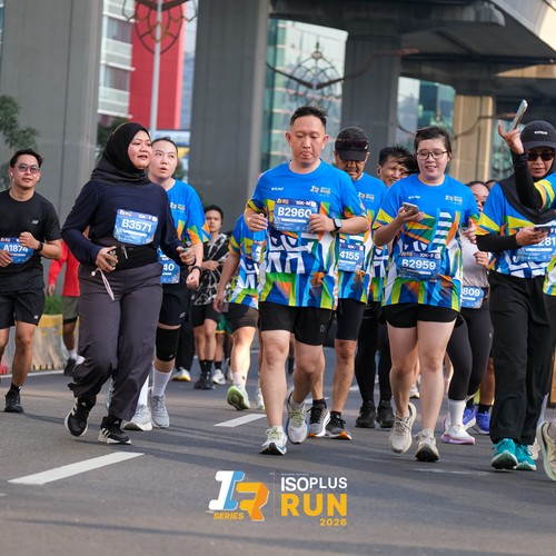 Race photo from ISOPLUS RUN 2026 - JAKARTA