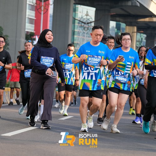 Race photo from ISOPLUS RUN 2026 - JAKARTA