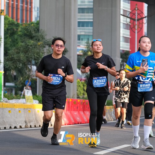 Race photo from ISOPLUS RUN 2026 - JAKARTA