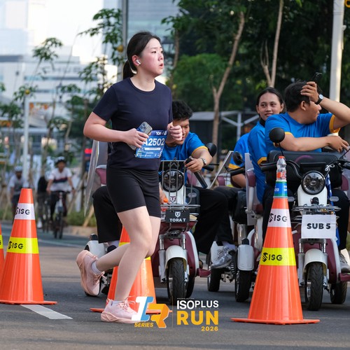 Race photo from ISOPLUS RUN 2026 - JAKARTA