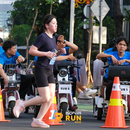Race photo from ISOPLUS RUN 2026 - JAKARTA