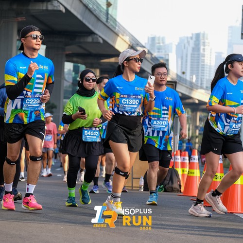 Race photo from ISOPLUS RUN 2026 - JAKARTA
