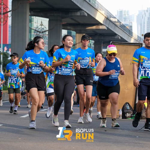 Race photo from ISOPLUS RUN 2026 - JAKARTA