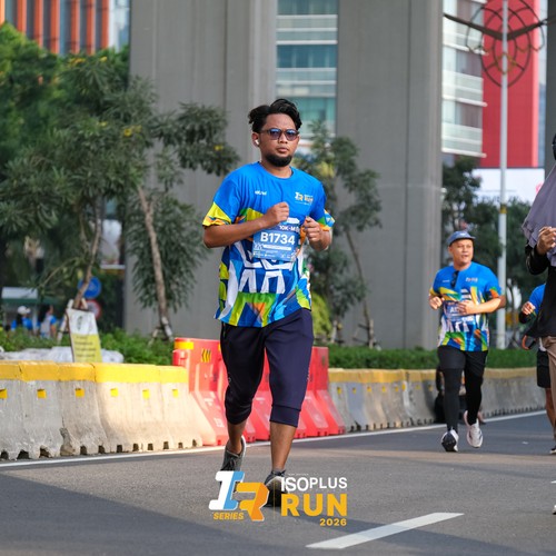 Race photo from ISOPLUS RUN 2026 - JAKARTA