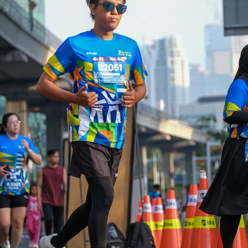 Race photo from ISOPLUS RUN 2026 - JAKARTA
