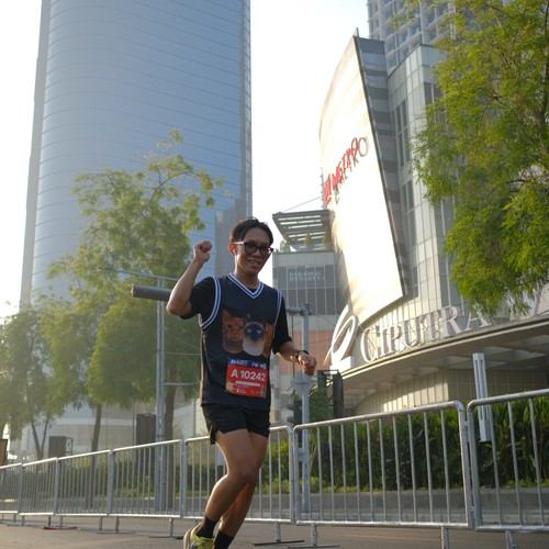 Race photo from SURABAYA ISOPLUS MARATHON 2026