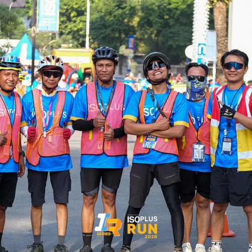 Race photo from ISOPLUS RUN 2026 - JAKARTA