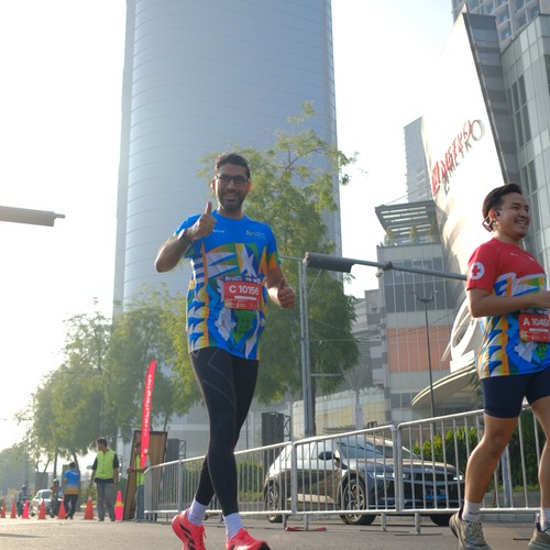 Race photo from SURABAYA ISOPLUS MARATHON 2026