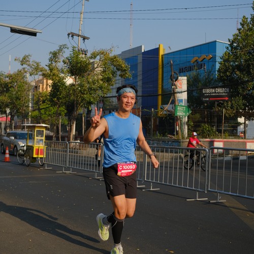 Race photo from SURABAYA ISOPLUS MARATHON 2026