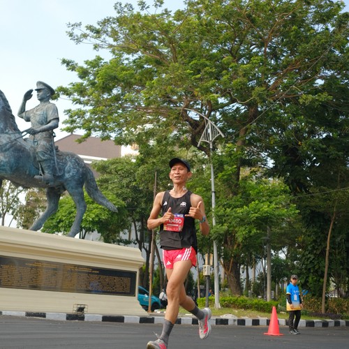 Race photo from SURABAYA ISOPLUS MARATHON 2026
