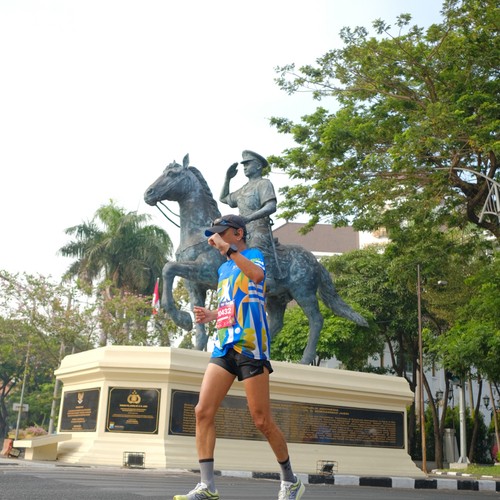 Race photo from SURABAYA ISOPLUS MARATHON 2026