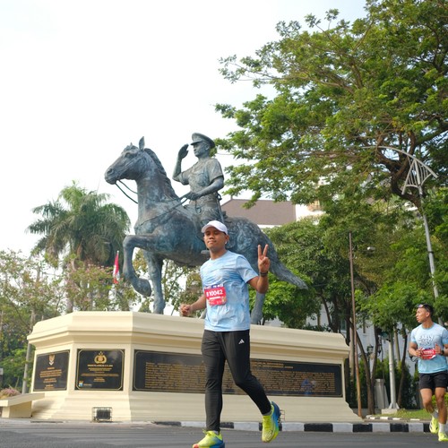 Race photo from SURABAYA ISOPLUS MARATHON 2026