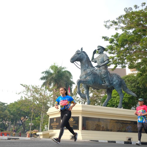 Race photo from SURABAYA ISOPLUS MARATHON 2026