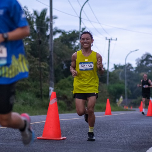 Race photo from Belitung Multisport Festival