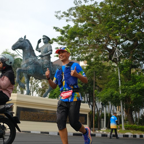 Race photo from SURABAYA ISOPLUS MARATHON 2026