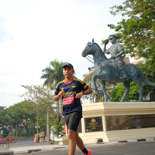 Race photo from SURABAYA ISOPLUS MARATHON 2026