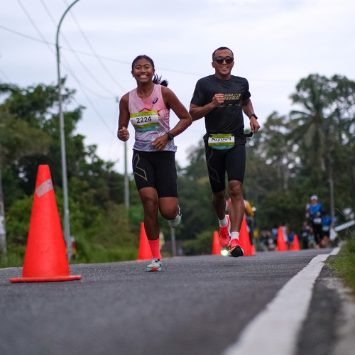 Race photo from Belitung Multisport Festival
