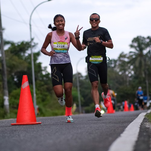Race photo from Belitung Multisport Festival