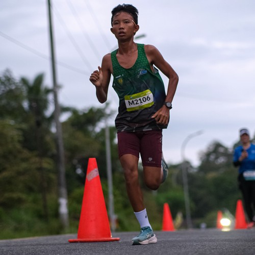 Race photo from Belitung Multisport Festival