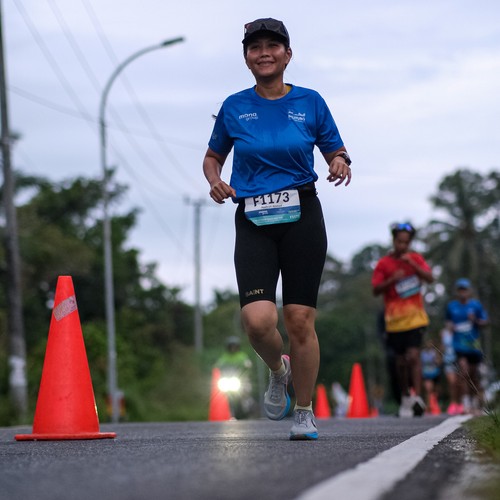 Race photo from Belitung Multisport Festival