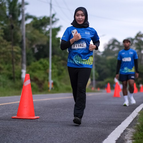 Race photo from Belitung Multisport Festival