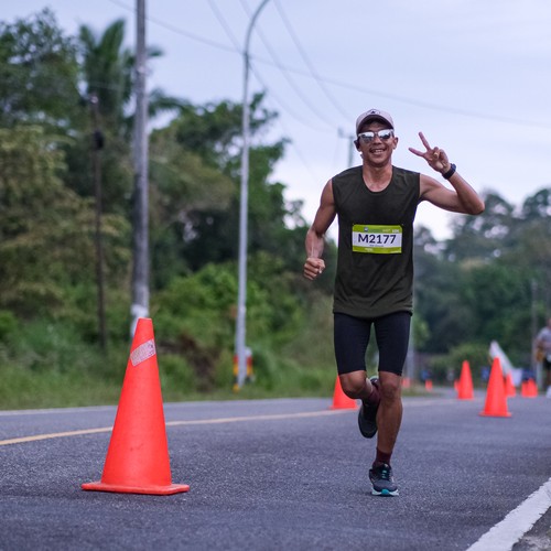 Race photo from Belitung Multisport Festival