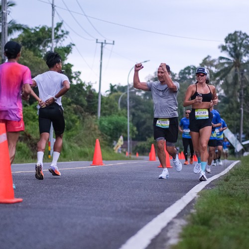 Race photo from Belitung Multisport Festival