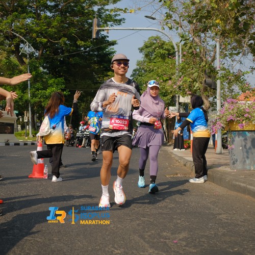 Race photo from SURABAYA ISOPLUS MARATHON 2026