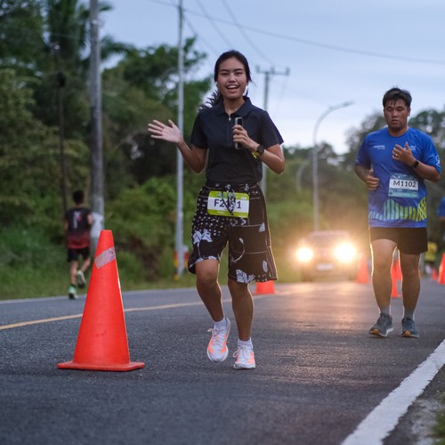 Race photo from Belitung Multisport Festival