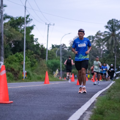 Race photo from Belitung Multisport Festival