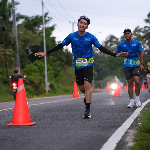 Race photo from Belitung Multisport Festival