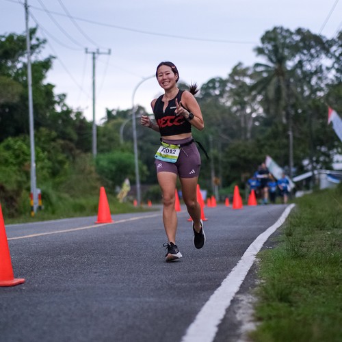 Race photo from Belitung Multisport Festival