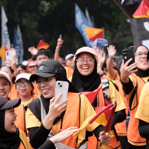 Race photo from Yumaju Berlebarun Besama ASICS