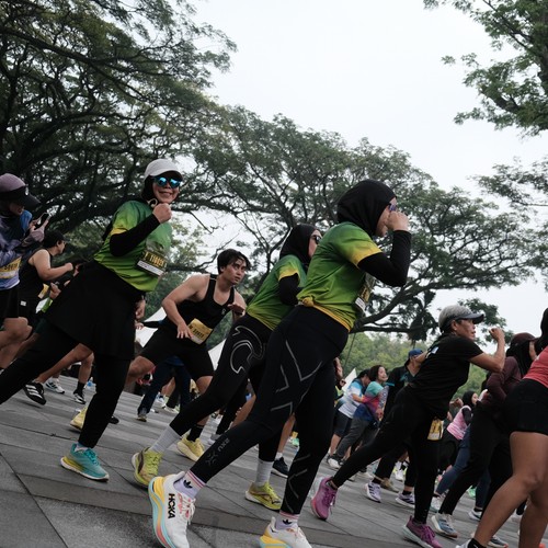 Race photo from Yumaju Berlebarun Besama ASICS