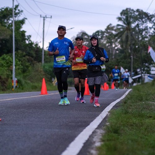 Race photo from Belitung Multisport Festival