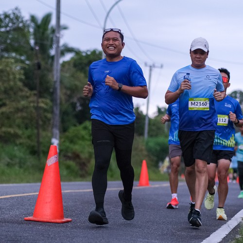 Race photo from Belitung Multisport Festival