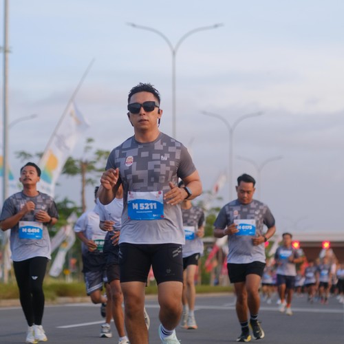 Race photo from KEDIRI HALF MARATHON 2026