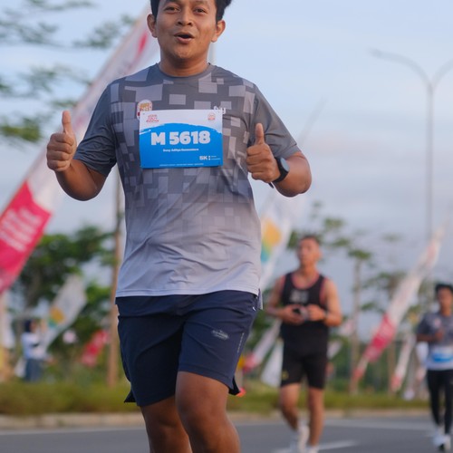 Race photo from KEDIRI HALF MARATHON 2026