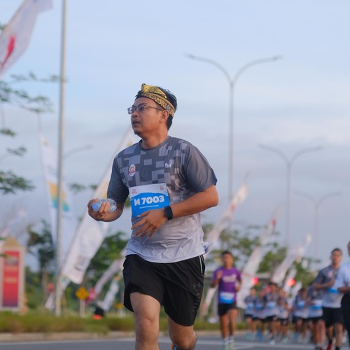 Race photo from KEDIRI HALF MARATHON 2026