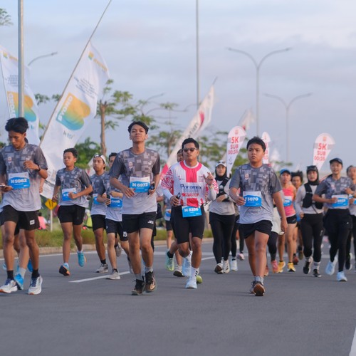 Race photo from KEDIRI HALF MARATHON 2026