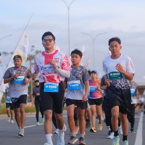 Race photo from KEDIRI HALF MARATHON 2026