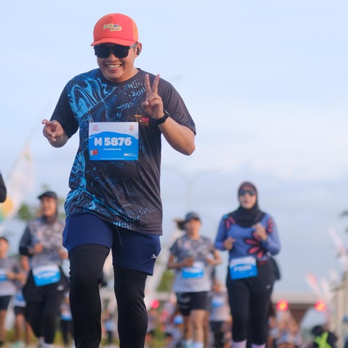 Race photo from KEDIRI HALF MARATHON 2026