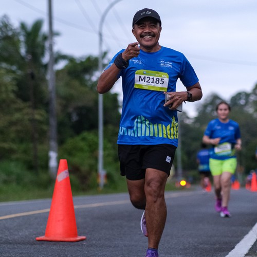 Race photo from Belitung Multisport Festival