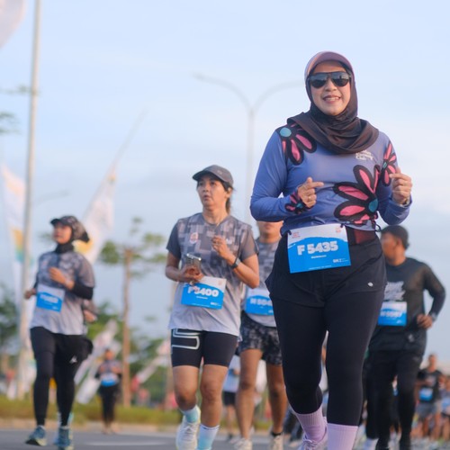 Race photo from KEDIRI HALF MARATHON 2026