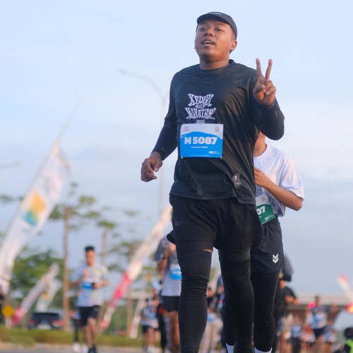 Race photo from KEDIRI HALF MARATHON 2026